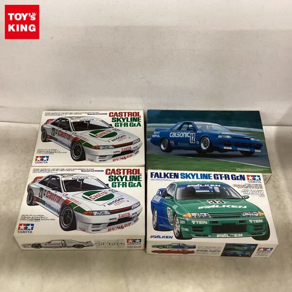 塗装済み タミヤ カストロールRBスカイライン GT-R GrN ボディ