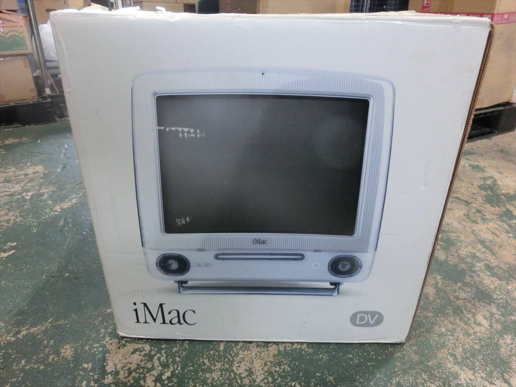 iMac スケルトン】多分2000年頃発売のiMac DV系のデスクトップマック