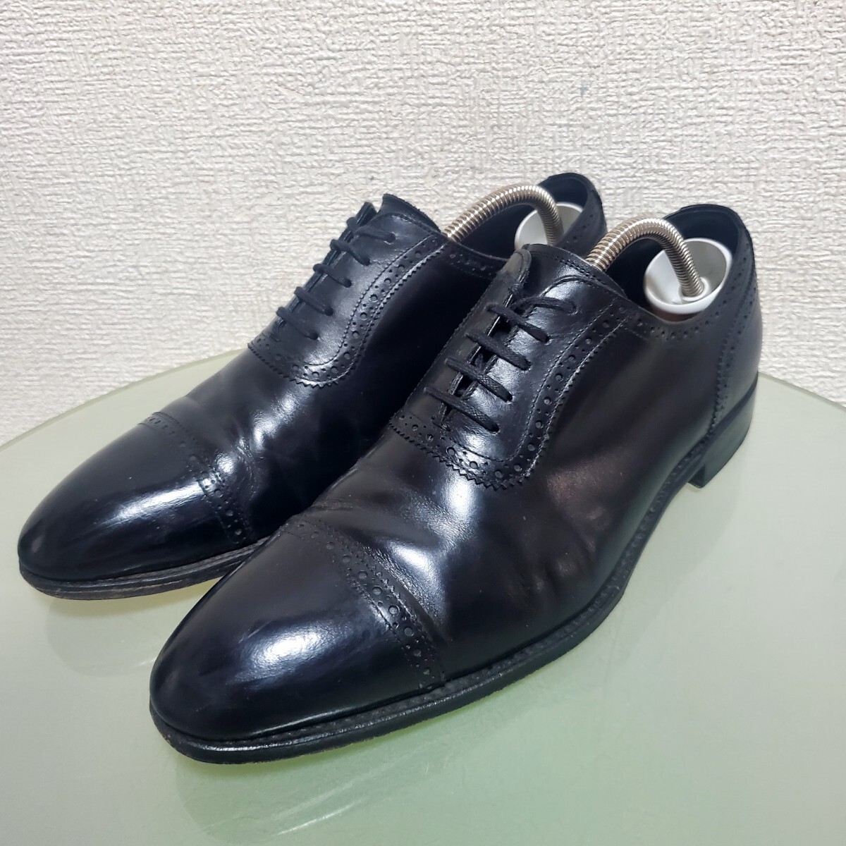 希少な国産革◎【REGAL】◇水染めコードバン◇リーガル 26.5cm 