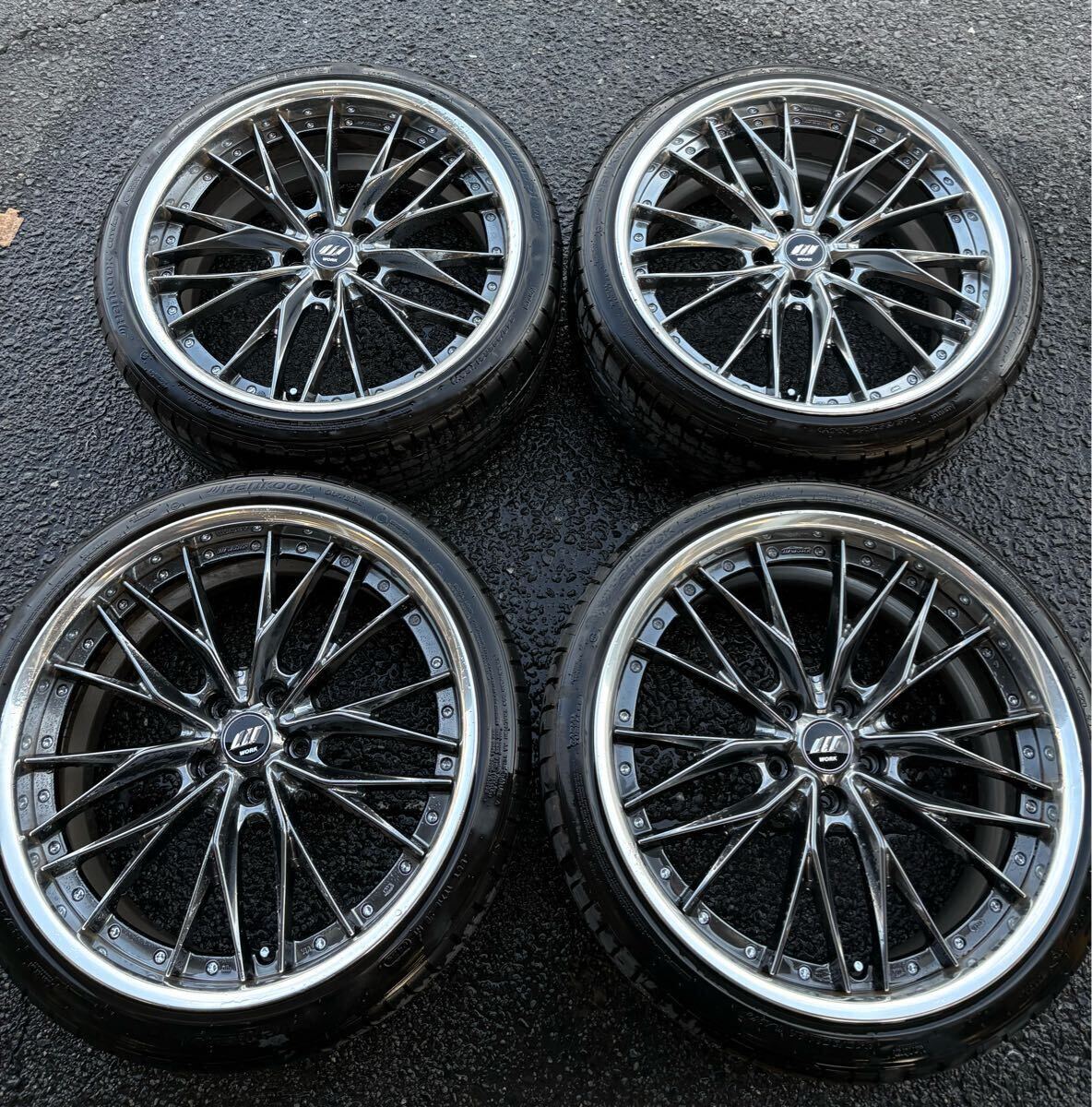 WORK シュバートSC4 前後Oディスク 21インチ 9.5j+40 9.5j+31