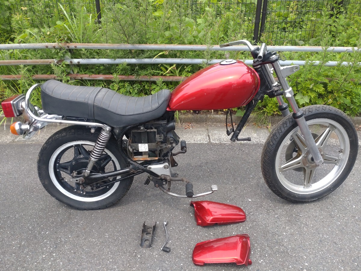 H231 当時物 純正 CB400N 書類付きフレーム 検) CB250N CB400T ホーク3