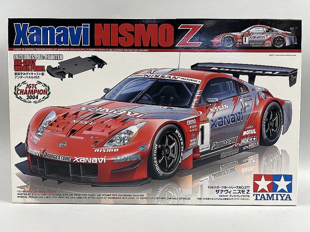 10455①◇TAMIYA xanavi NISMO Z 1/10 RC ザナヴィ ニスモ Z TT-01