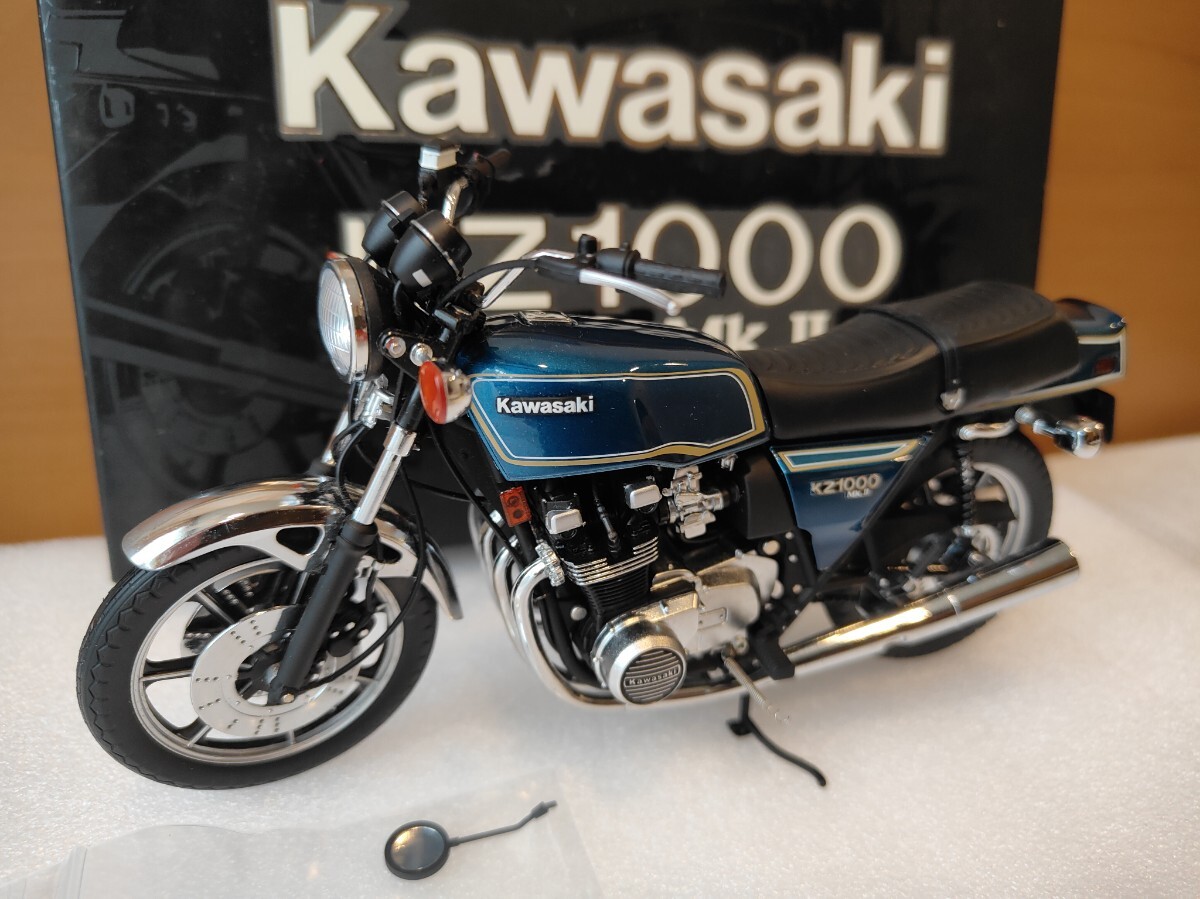 新品】WIT'S ウィッツ 1/12 カワサキ Z1000 MKII ルミナスネイビー