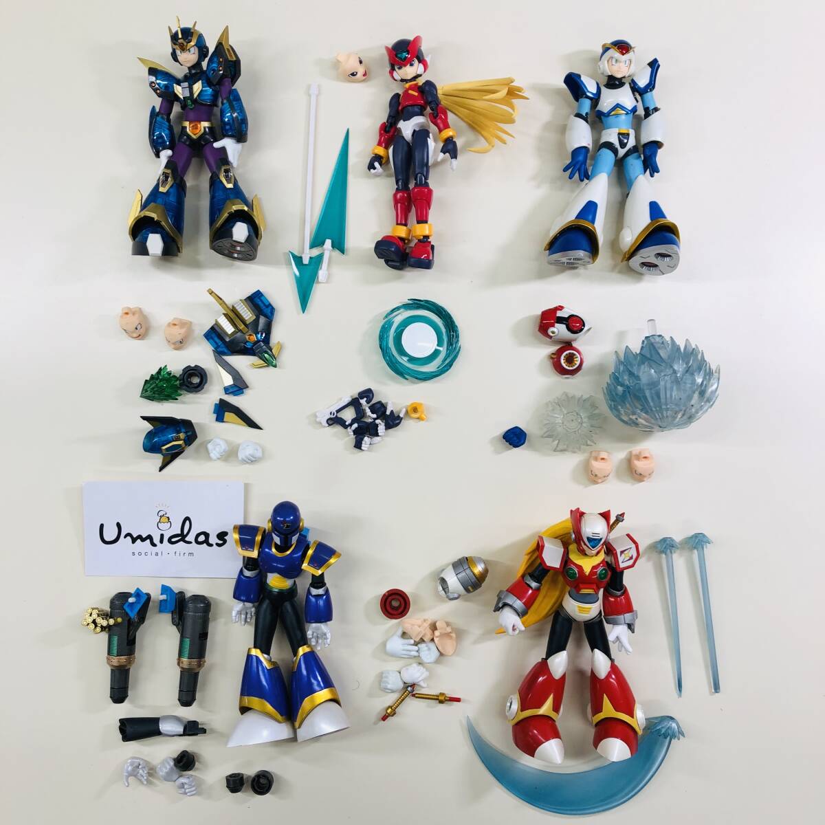 新品】ロックマンシリーズ グレイ コースター ばくだん焼き ばくだん焼