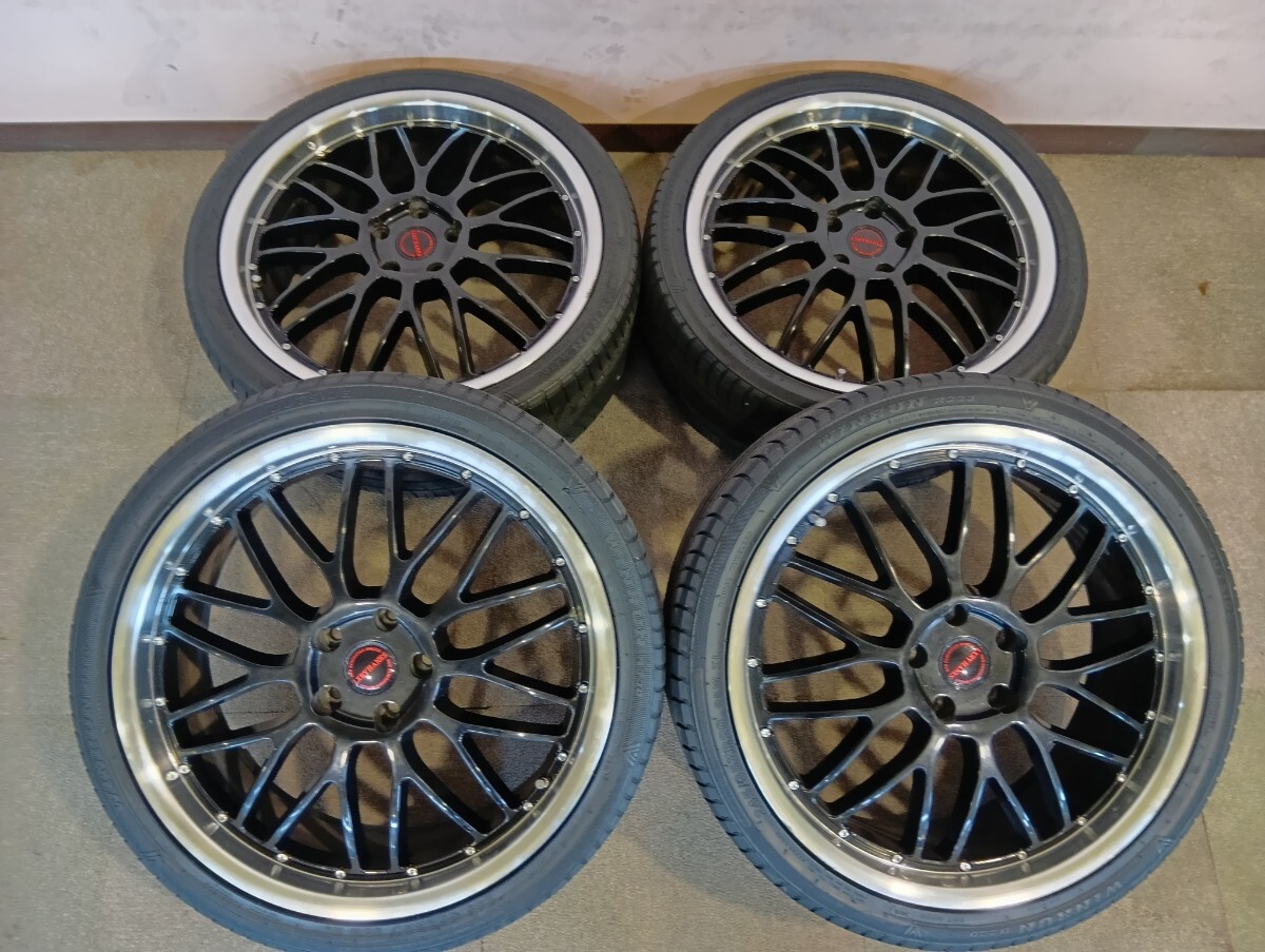 ラグジーヘインズ 20インチ 8.5j +38 9.5j +40 PCD114.3 5穴 ホイール