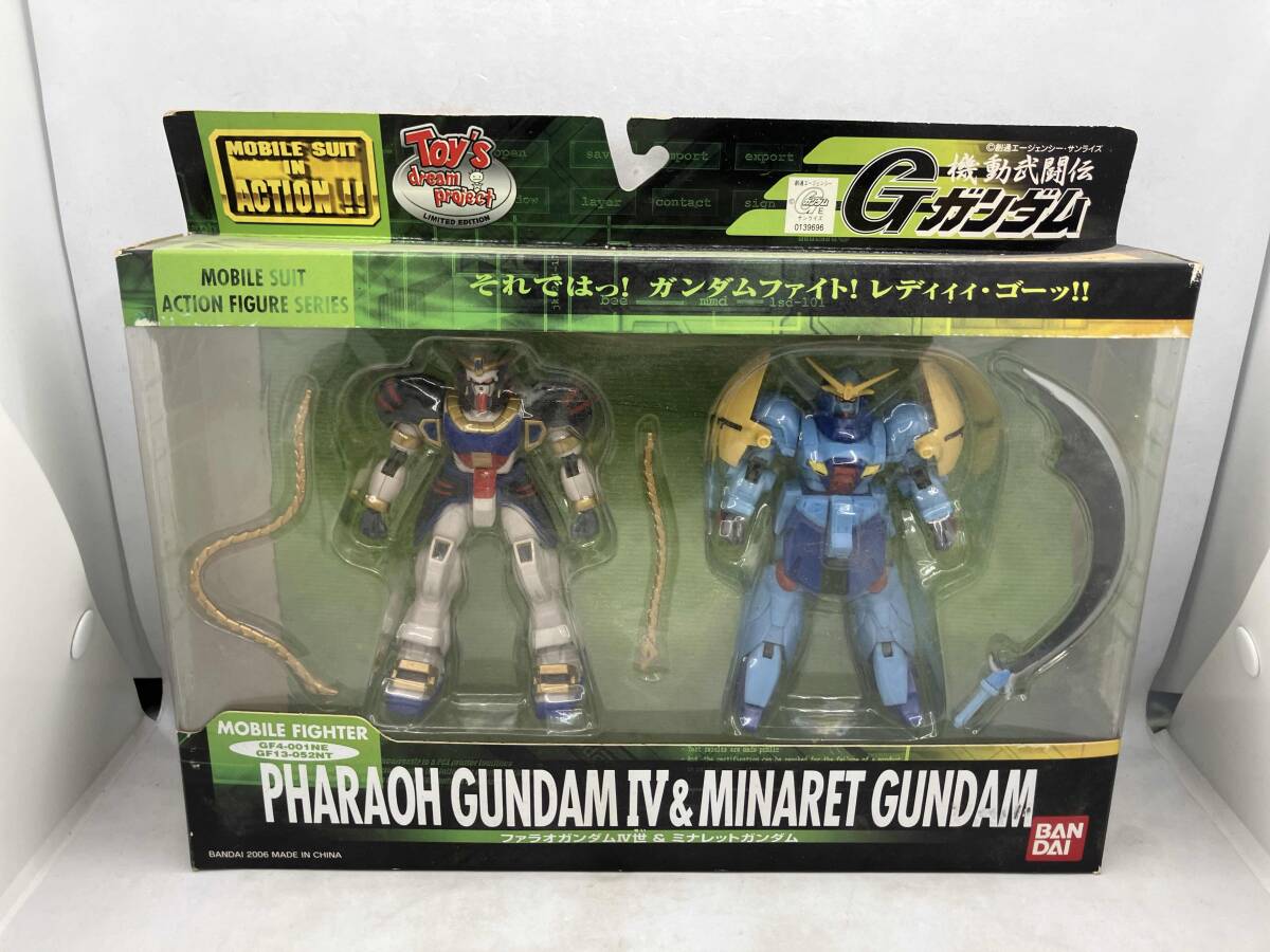 新品】□未開封 MS in Action!! ファラオガンダムⅣ世 & ミナレット