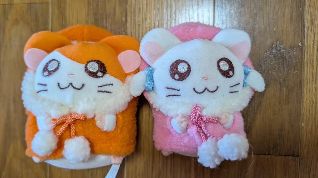 中古】劇場版 とっとこハム太郎 ミニハムず ぬいぐるみ ミニモニ Jの
