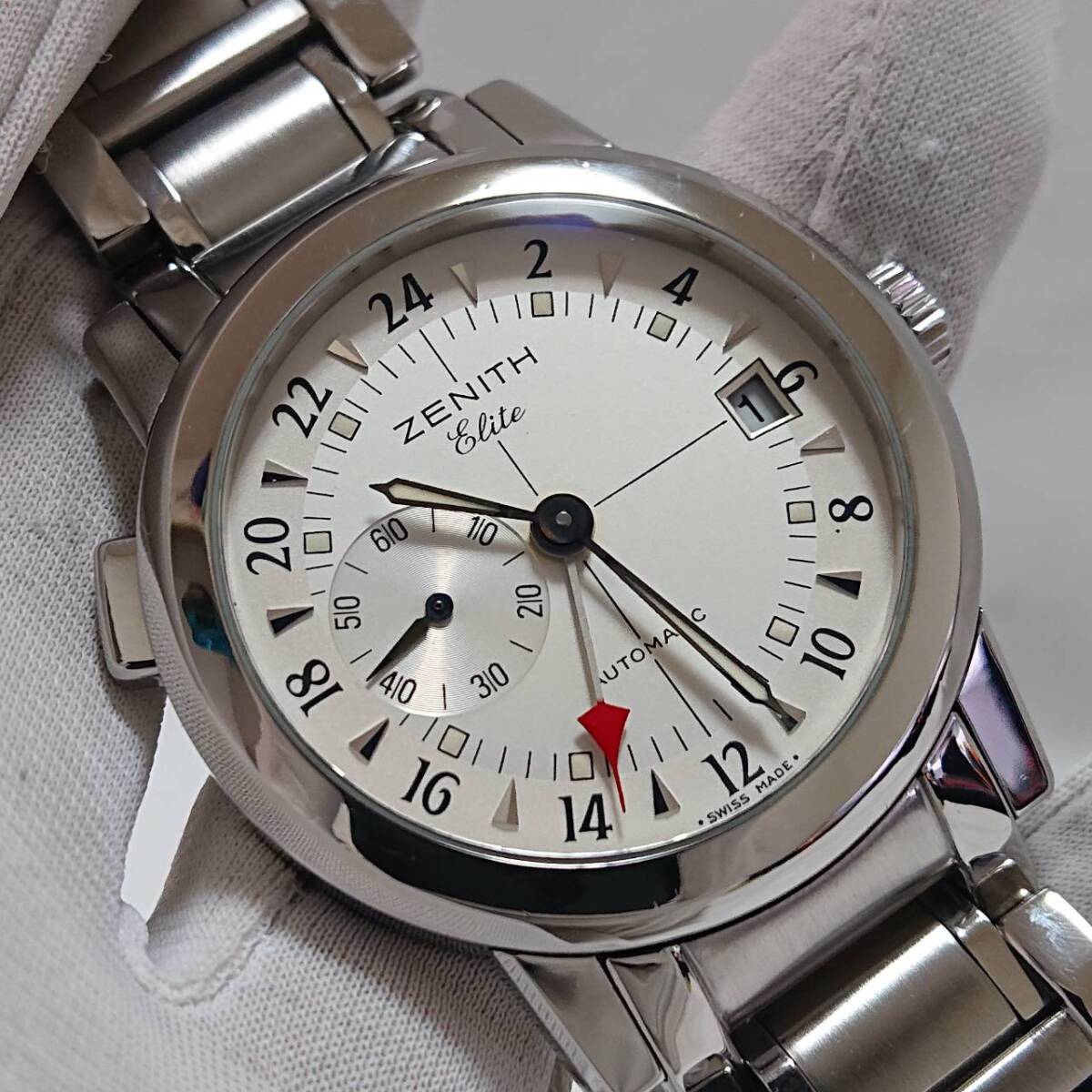中古】◇1円～ ゼニス ZENITH 両開きバックル Dバックル 尾錠幅16mm