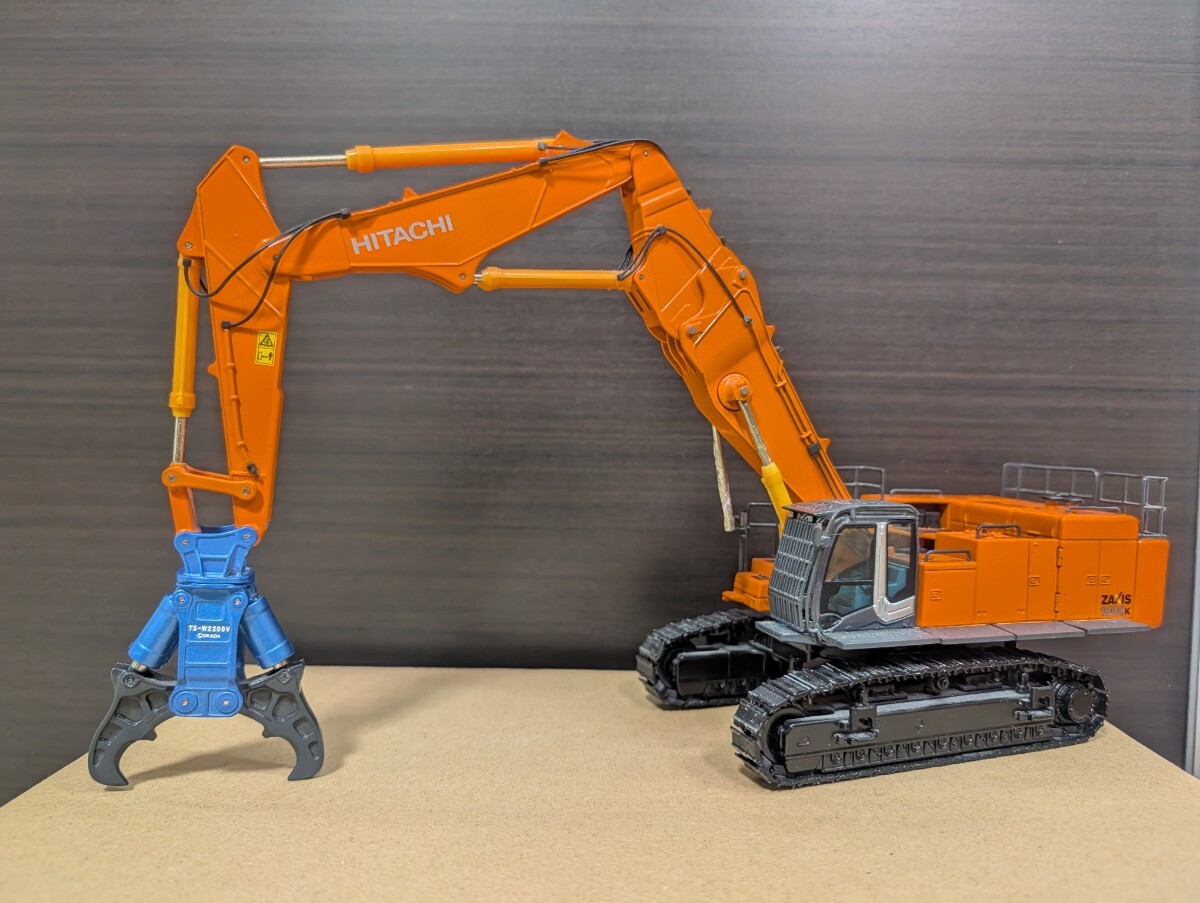 ☆日立建機 1/50 ☆ ZAXIS1000K-3/オレンジ/ミニチュアモデル/マルチ
