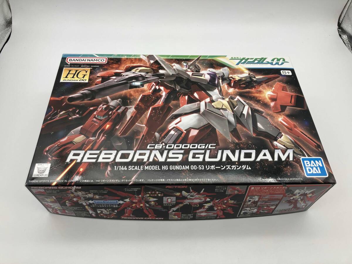 HG 1/144 リボーンズガンダム Hi-νイメージカラー全塗装 完成品 ＋