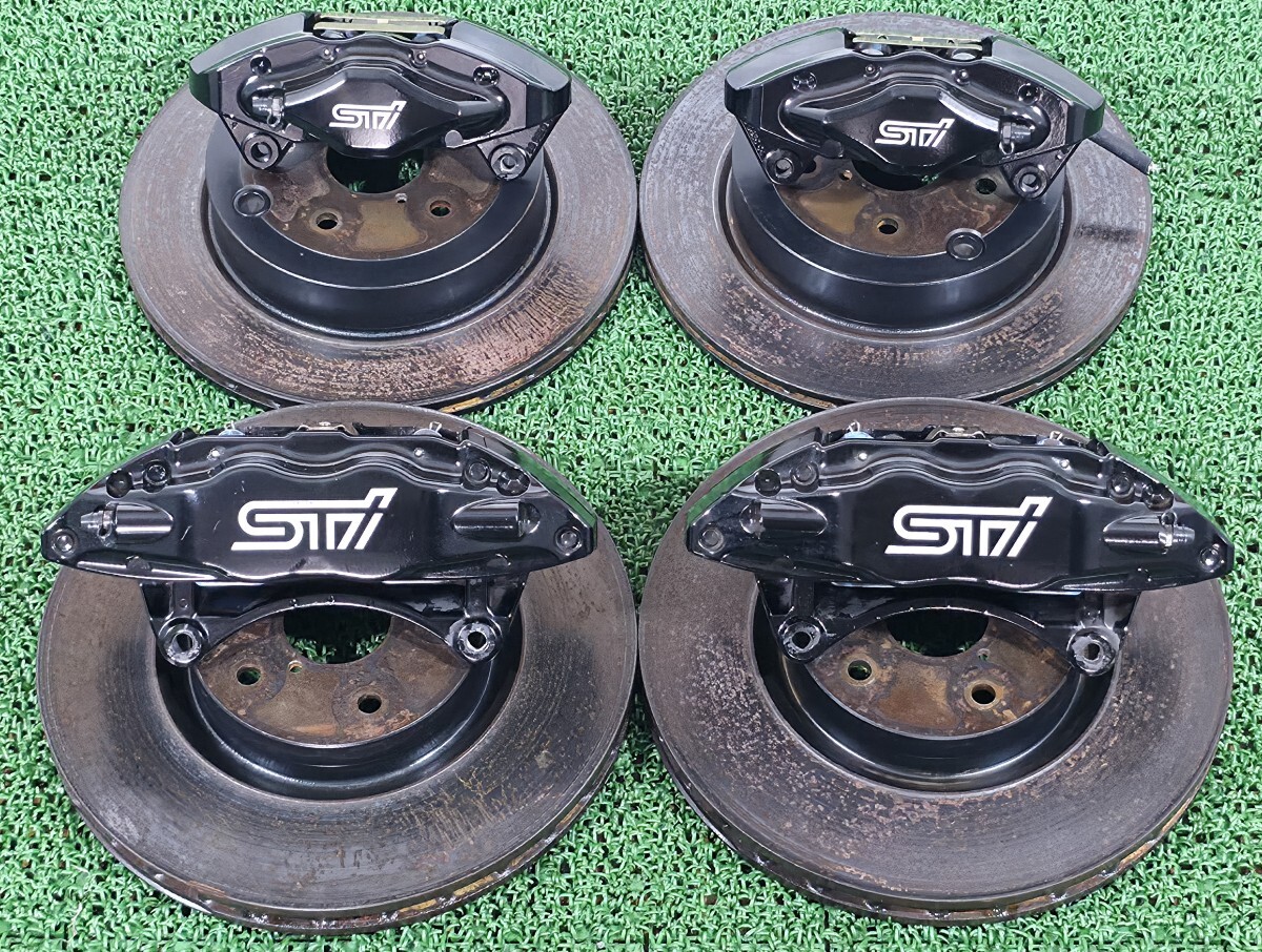 スバル純正 GDB インプレッサ WRX STI ブレンボ リア キャリパー 対向