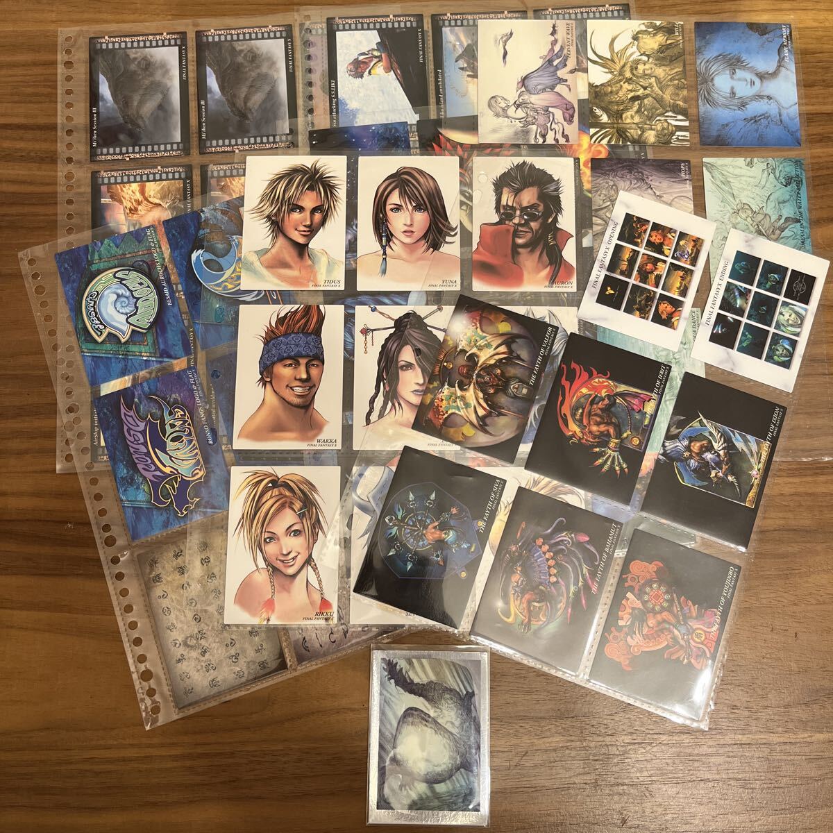 ☆大量60枚☆ FFU Final Fantasy Unlimited SQUARE 2002年製