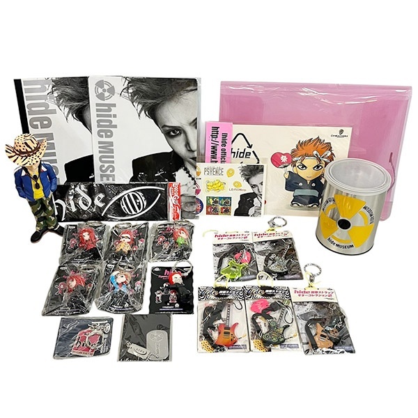 ☆希少☆レア☆hide（ヒデ）X JAPAN【ぬいぐるみ2体+キーホルダー全15