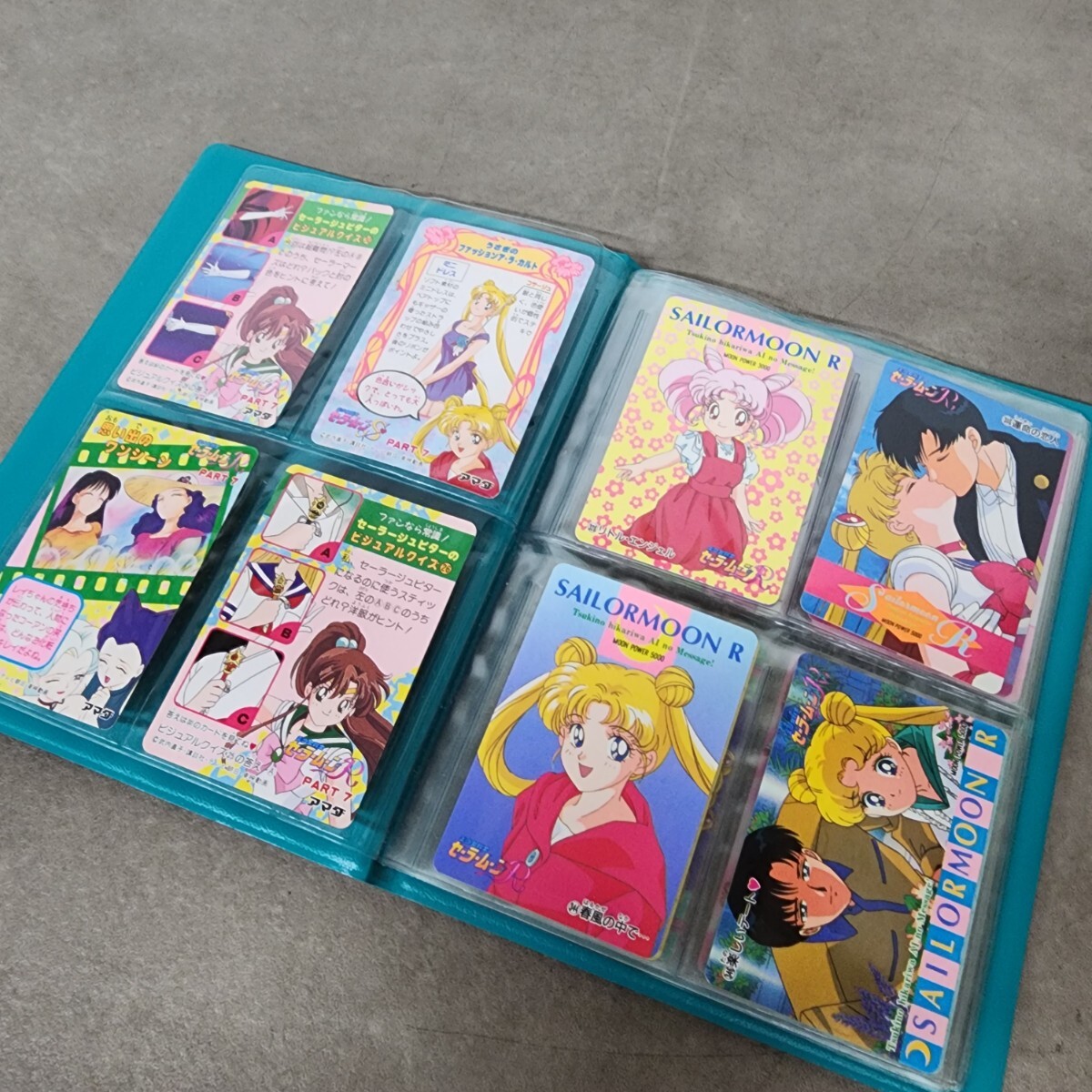 mishi様 ７点まとめ　セーラームーンＲ ＰＰカード ゴールド・シルバーカード 中古】美少女戦士セーラームーンR アマダ PPカード キラカード 137番