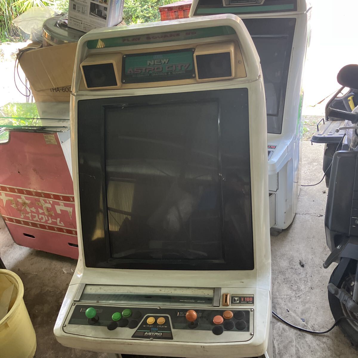 中古】ASTRO CITY アストロシティ 筐体 電源OK 中古の落札情報詳細