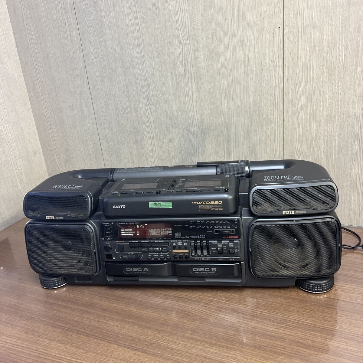 よろづ屋】レア：サンヨー バブルラジカセ SANYO PH-Z300 Σズシーン