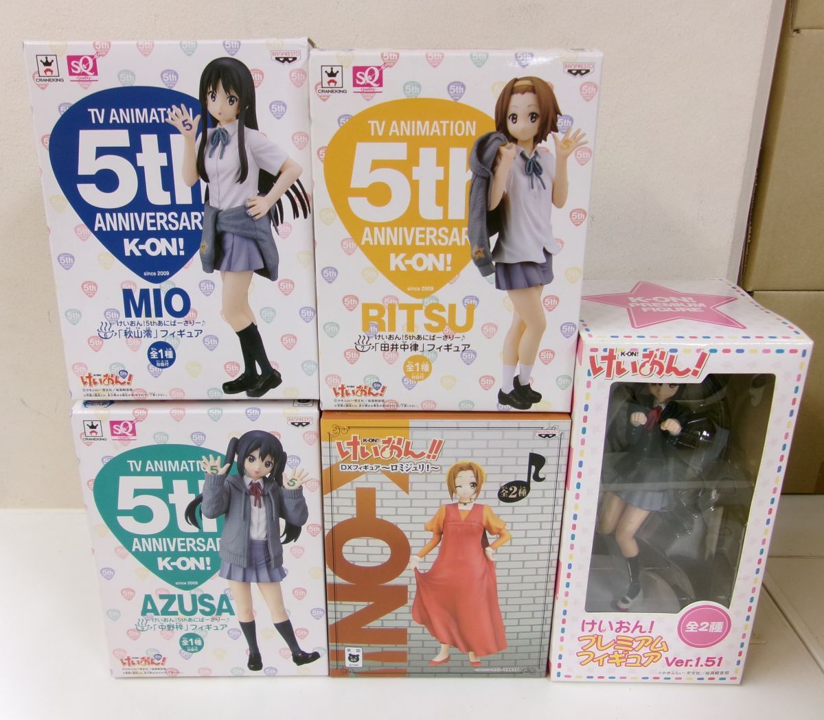 中古】アニまるっ！限定 けいおん！K-ON! 5th Anniversary 平沢唯 中野
