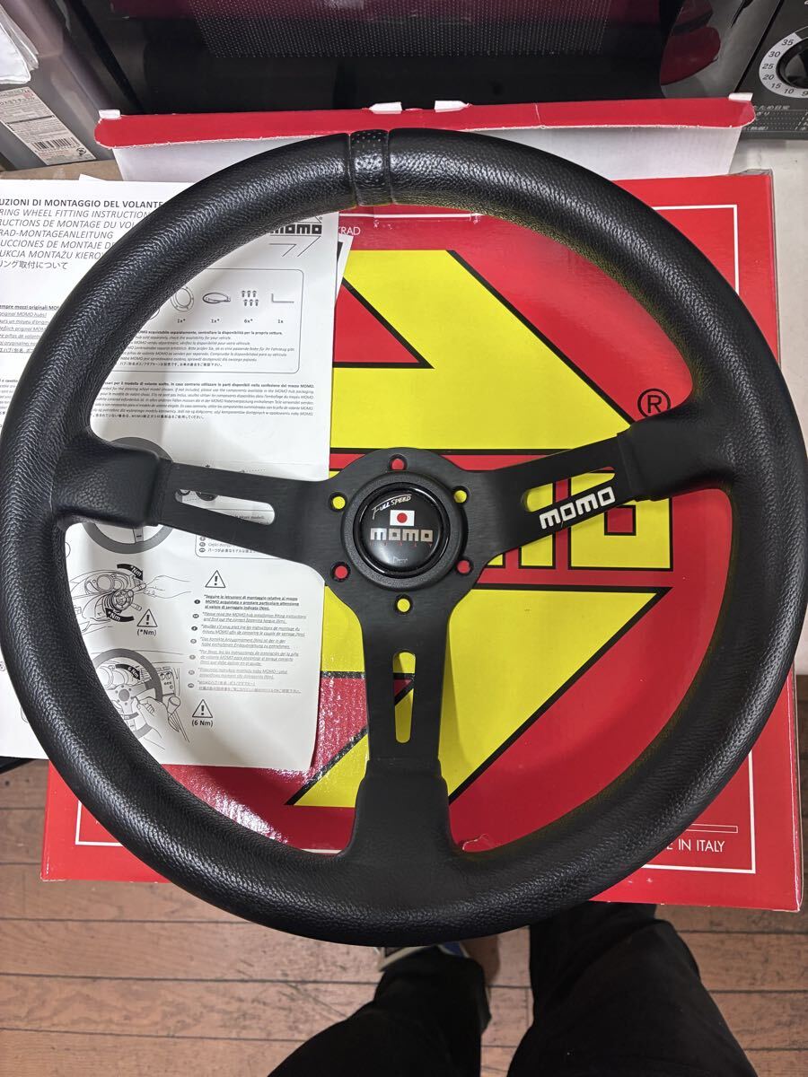 ☆美品 絶版品☆ CE9A ランエボ3 GSR 純正品 MOMO SPEED 3 36Φ