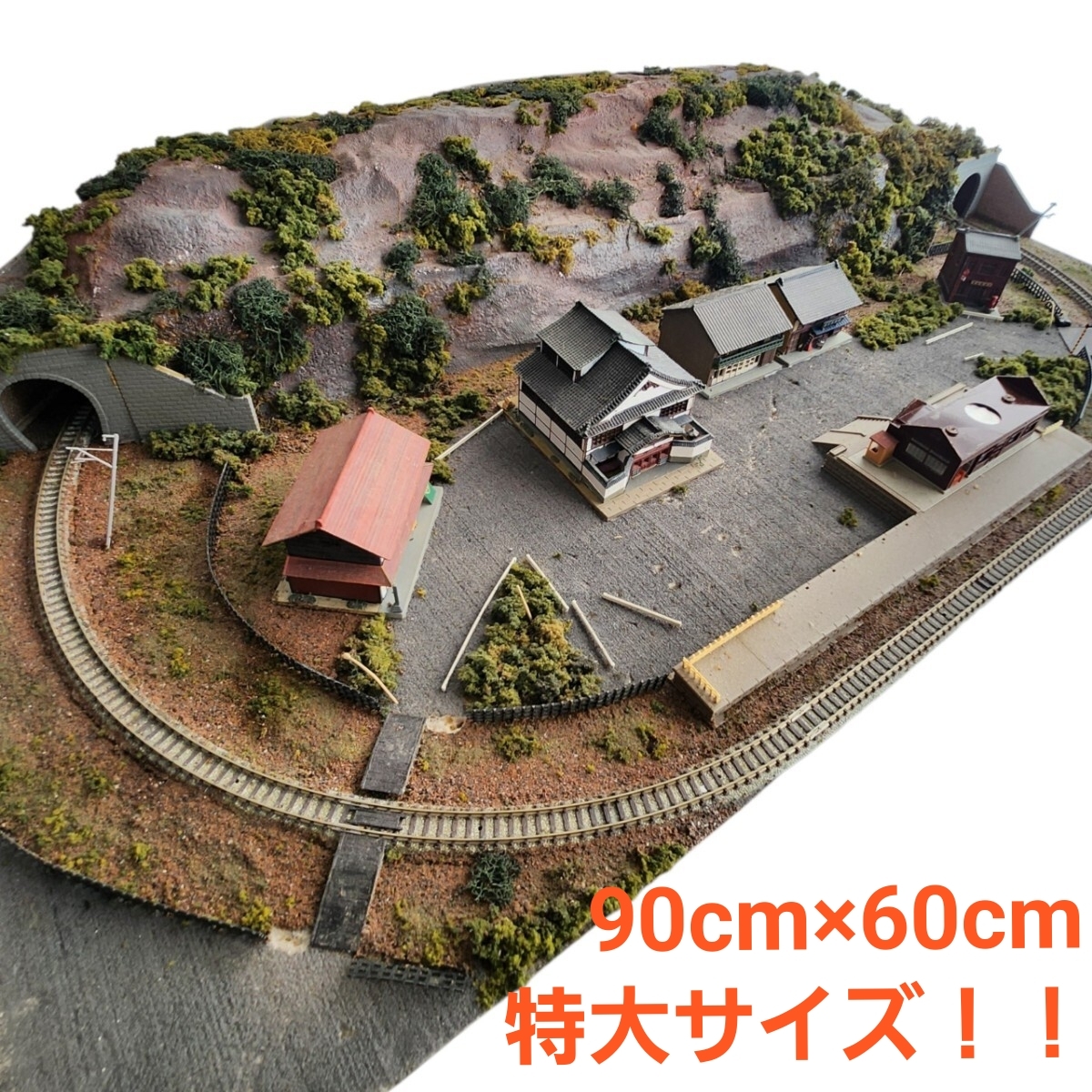 KATO デスクトップレイアウト】鉄道 Nゲージ 模型 線路 ジオラマ 900mm
