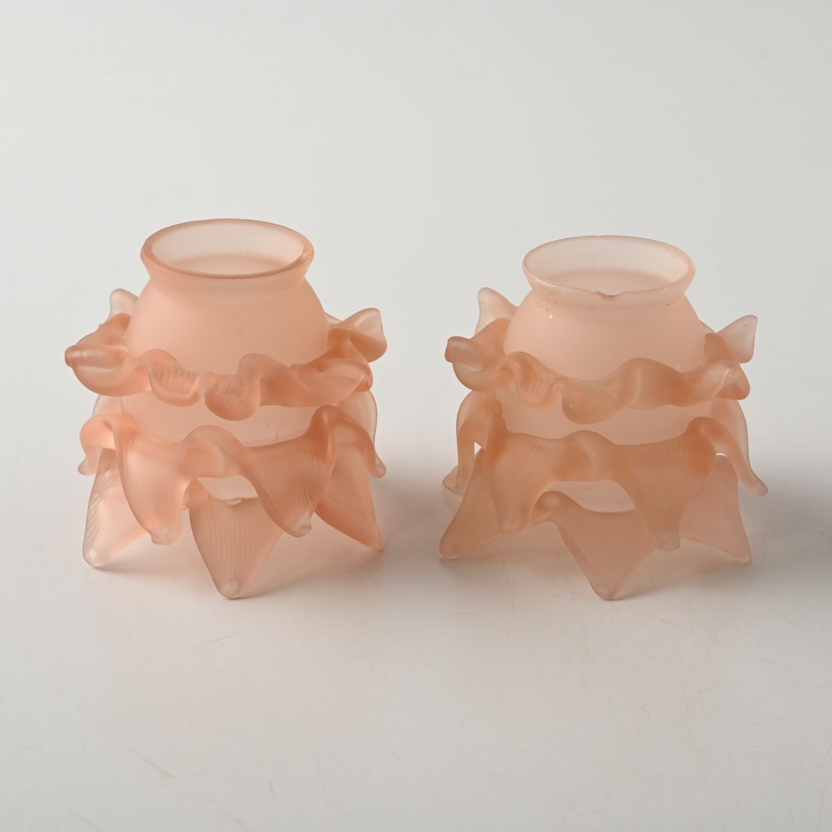 ほぼ未使用品】 ラリック LALIQUE 高級フラワーベース ニンフ Nymphea