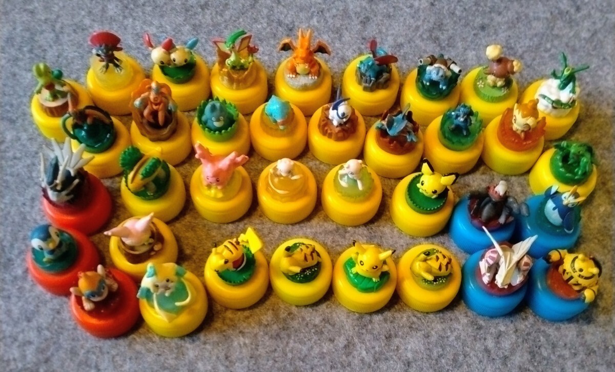 傷や汚れあり】ポケットモンスター ペットボトルキャップ + ミニ
