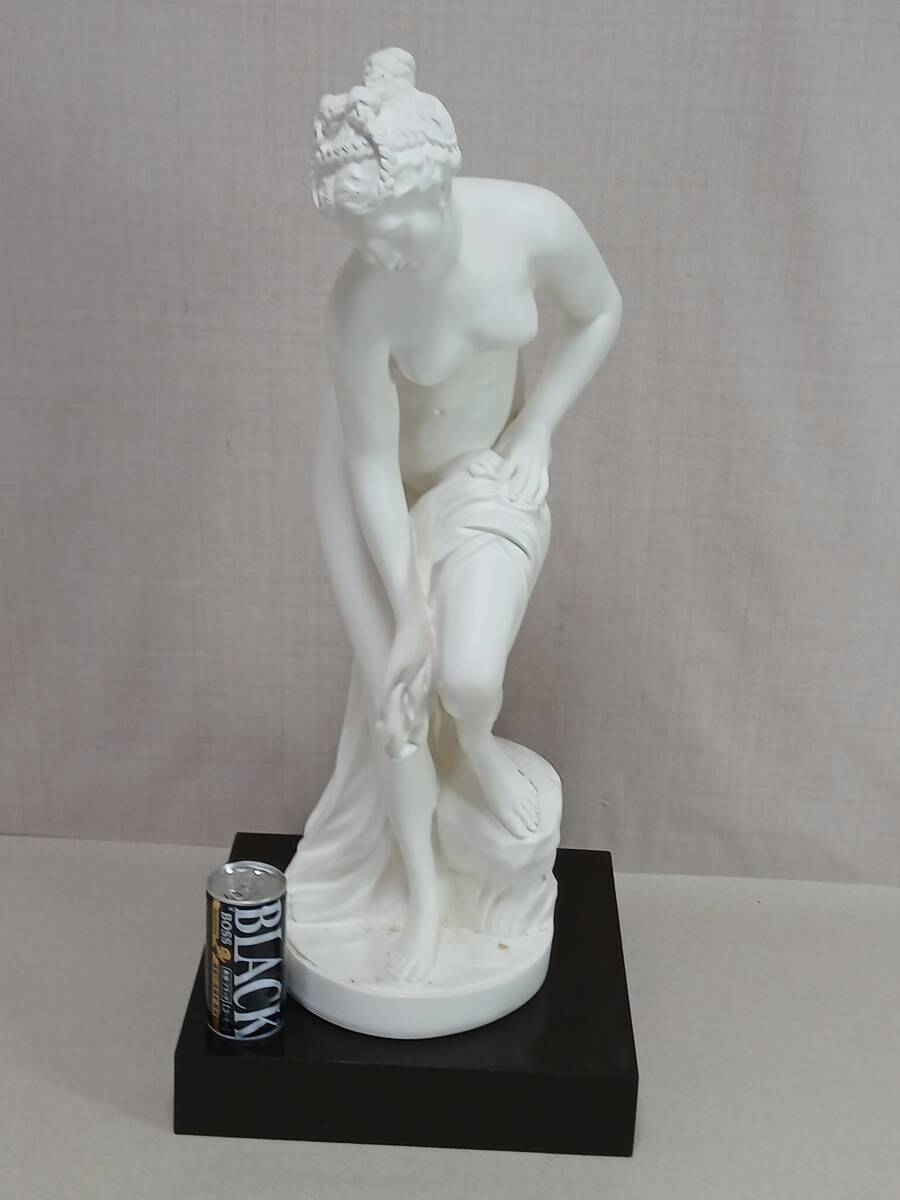 中古】トップアート 石膏調 ギリシャ彫刻 ヴィーナス像 高さ63 底直径