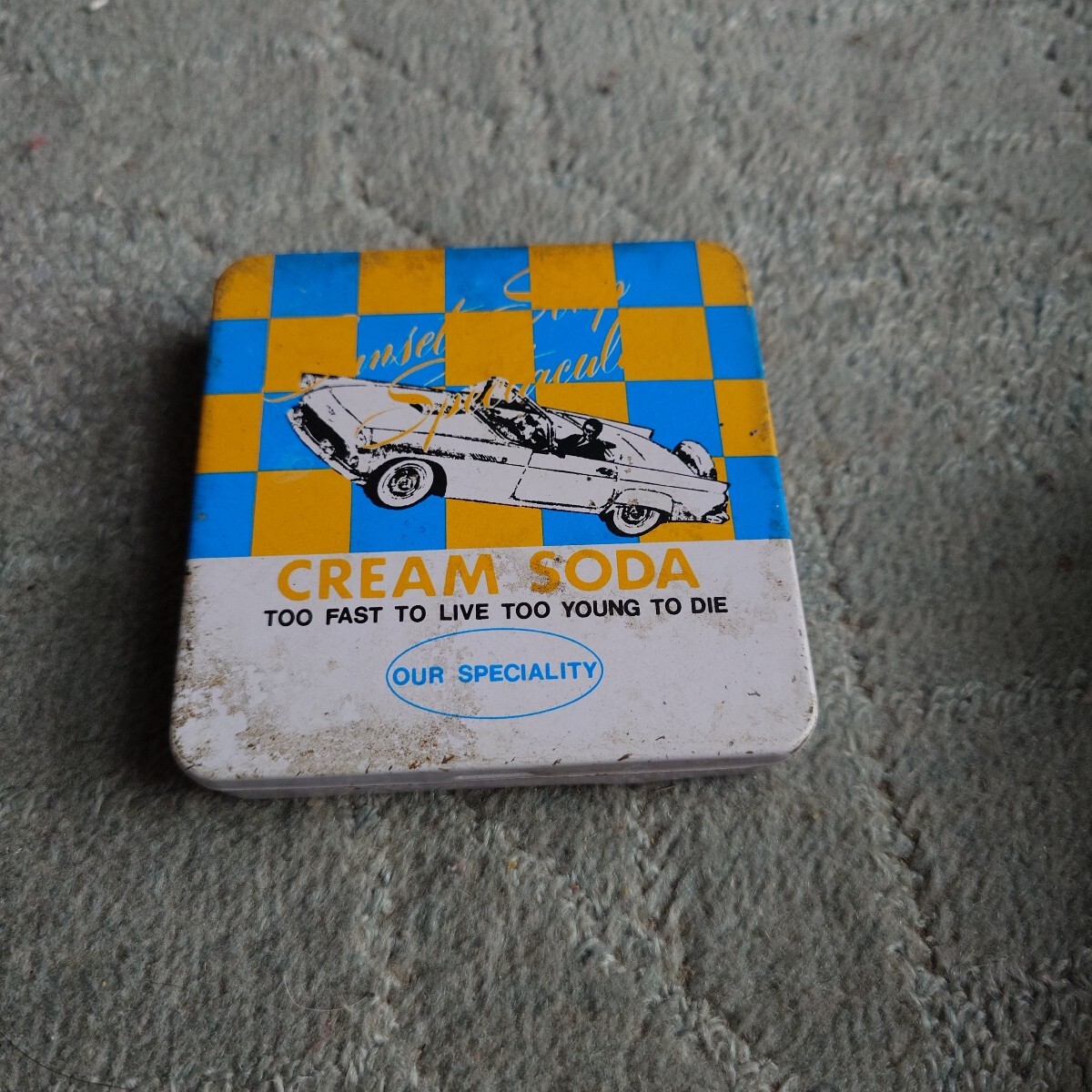 クリームソーダ CREAM SODA シガレットケース ・タバコケース・ブリキ