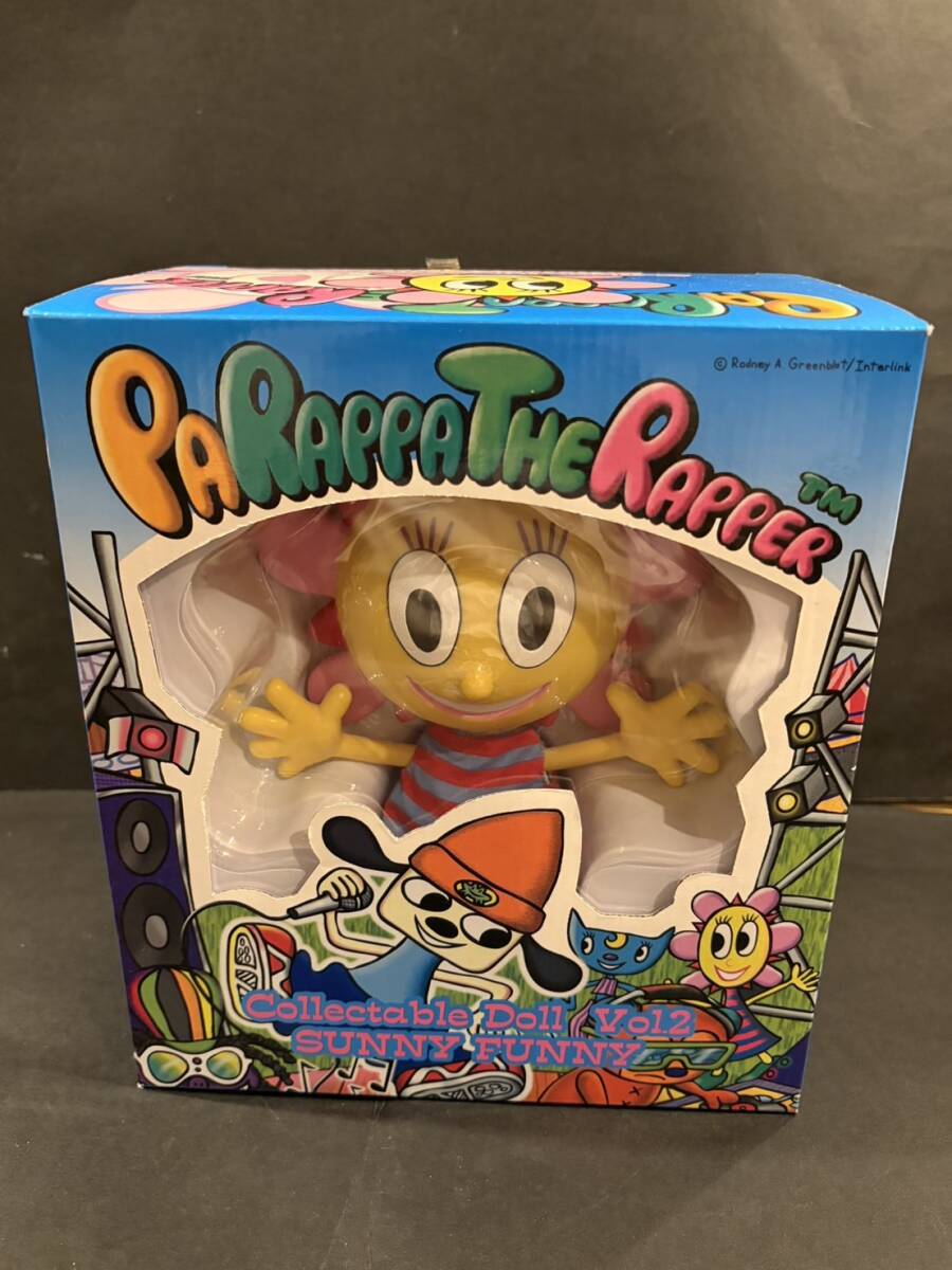 R】パラッパラッパー サニーちゃん ソフビ人形 フィギュアの落札情報