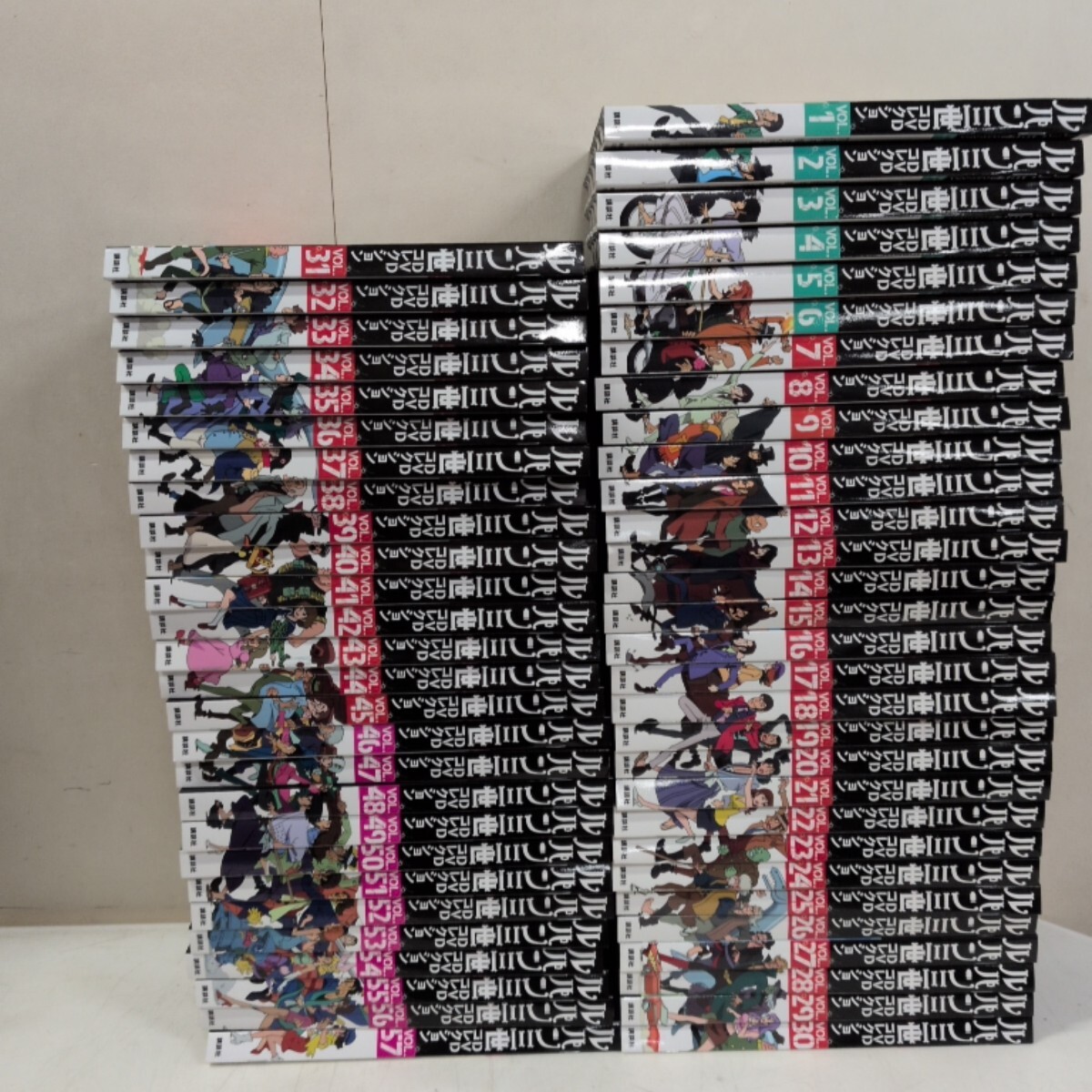 全巻初版 昭和60年発行 アニメコレクション 新・ルパン三世 上中下巻