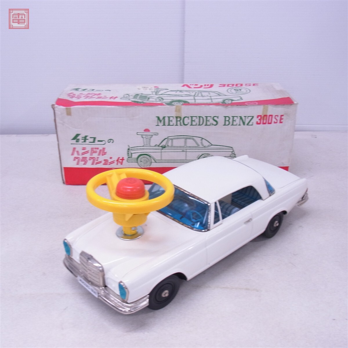 中古】ICHIKO イチコー ブリキ メルセデスベンツ 250SE クーペ 日本製