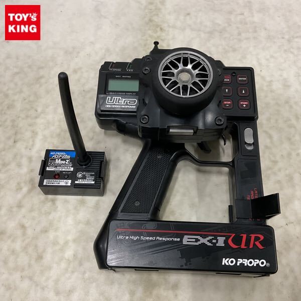 RC1007 プロポ KO PROPO EX10 2ch FM 27Mhz 送信機 RF-201F モジュール
