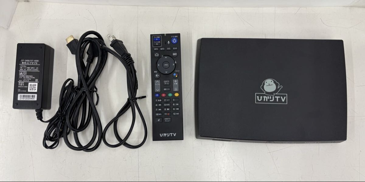 新品】新品 ひかりTV ST-3400用音声認識リモコン ひかりTVチューナー