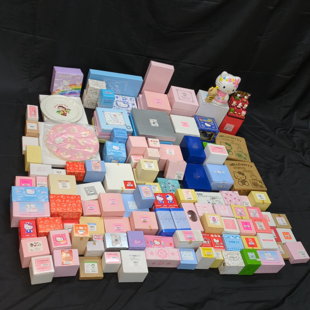 中古】【送料込】吉徳大光 はろうきてぃ雛 ハローキティ サンリオ