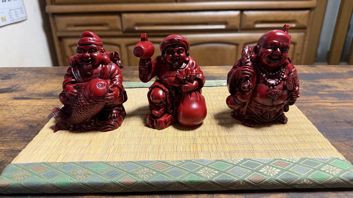 ◇鯛を背負った恵比寿様・鉄製・商売繁盛・縁起物 七福神 鯛 恵比須様