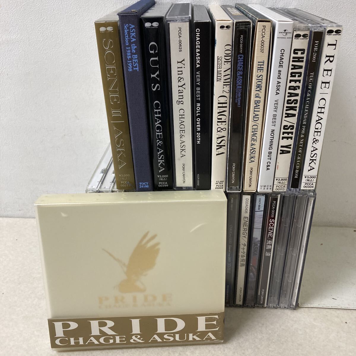 CHAGE & ASKA のアルバム「PRIDE」全16曲、2CDの落札情報詳細 - Yahoo