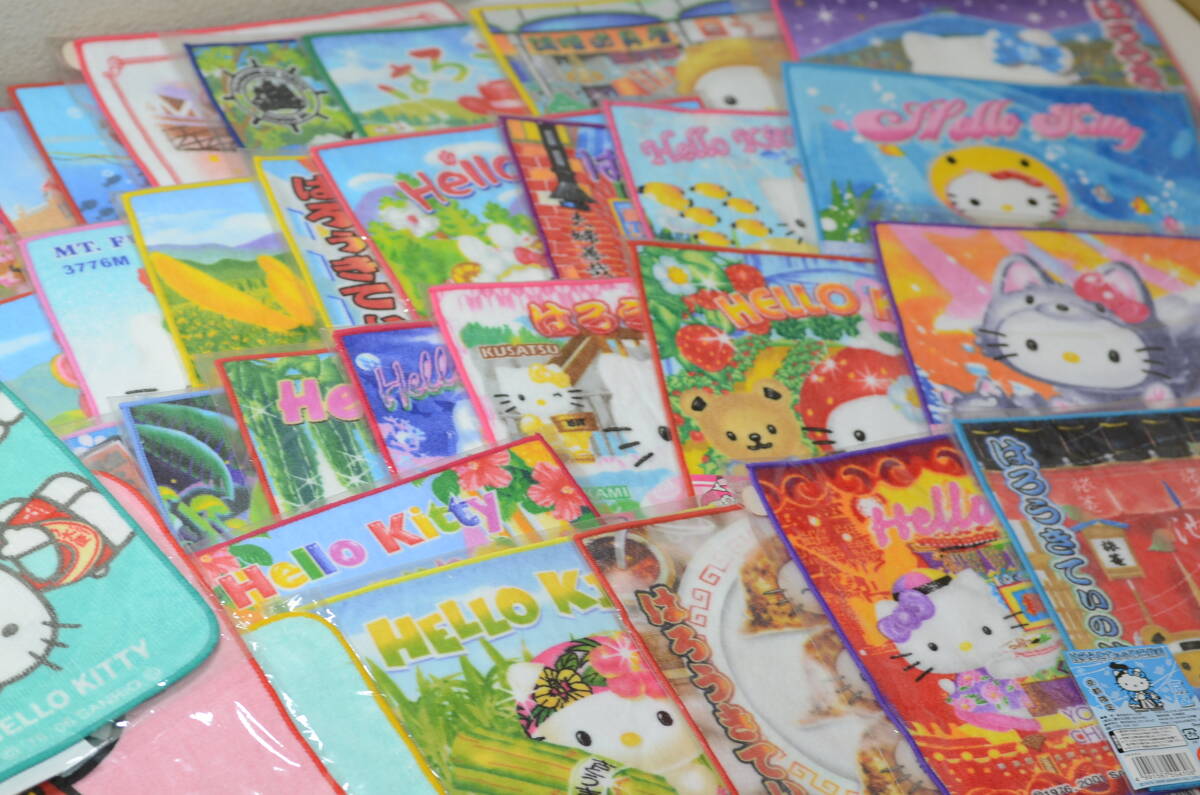 細川たかし　城崎限定 2007年　ハローキティタオル ご当地レア　演歌　蟹　日本 新品】＠新品・未開封 ハローキティ ハンドタオル・プチタオル ご当地