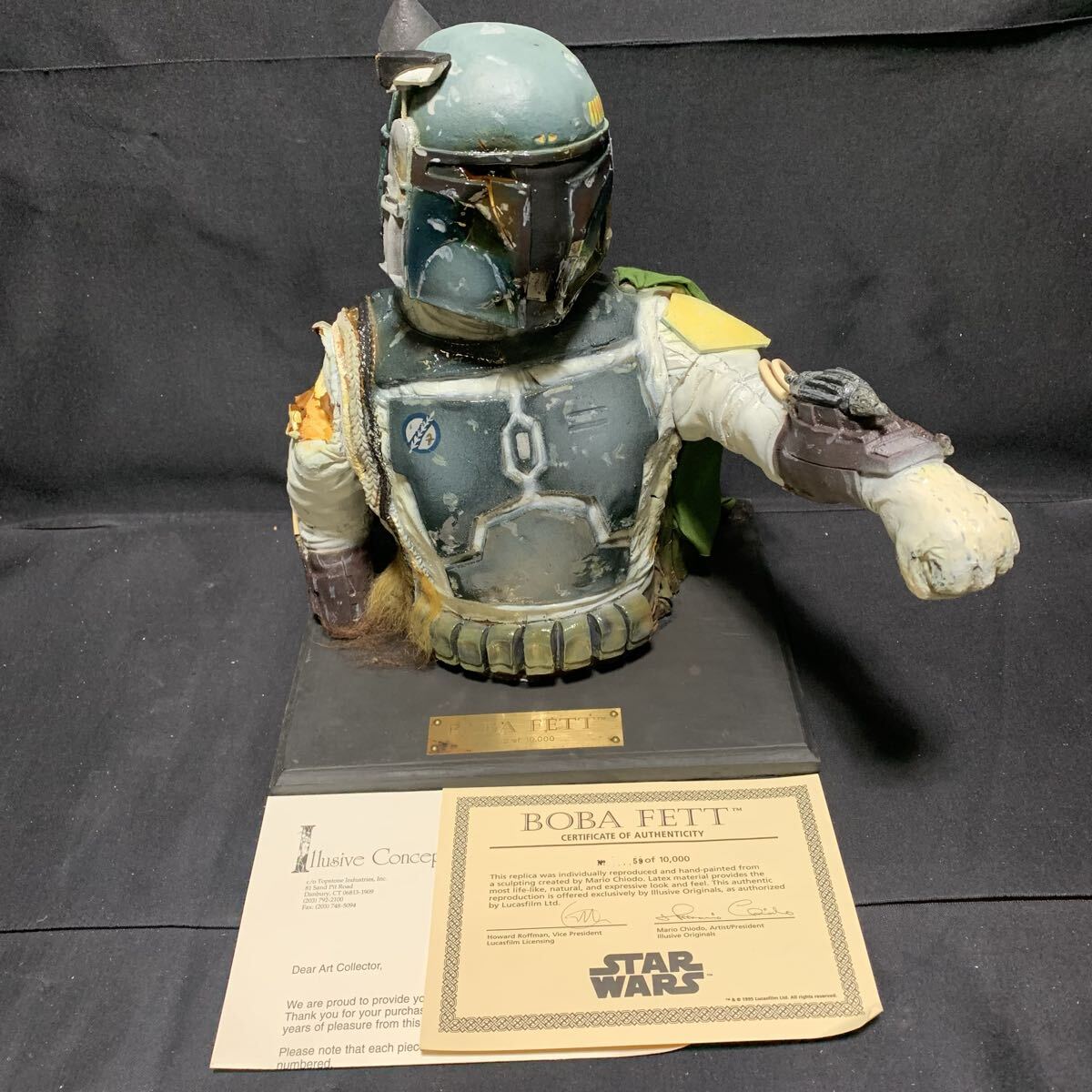 中古】等身大ヨーダ○イリューシブ社（Illusive Life Size YODA