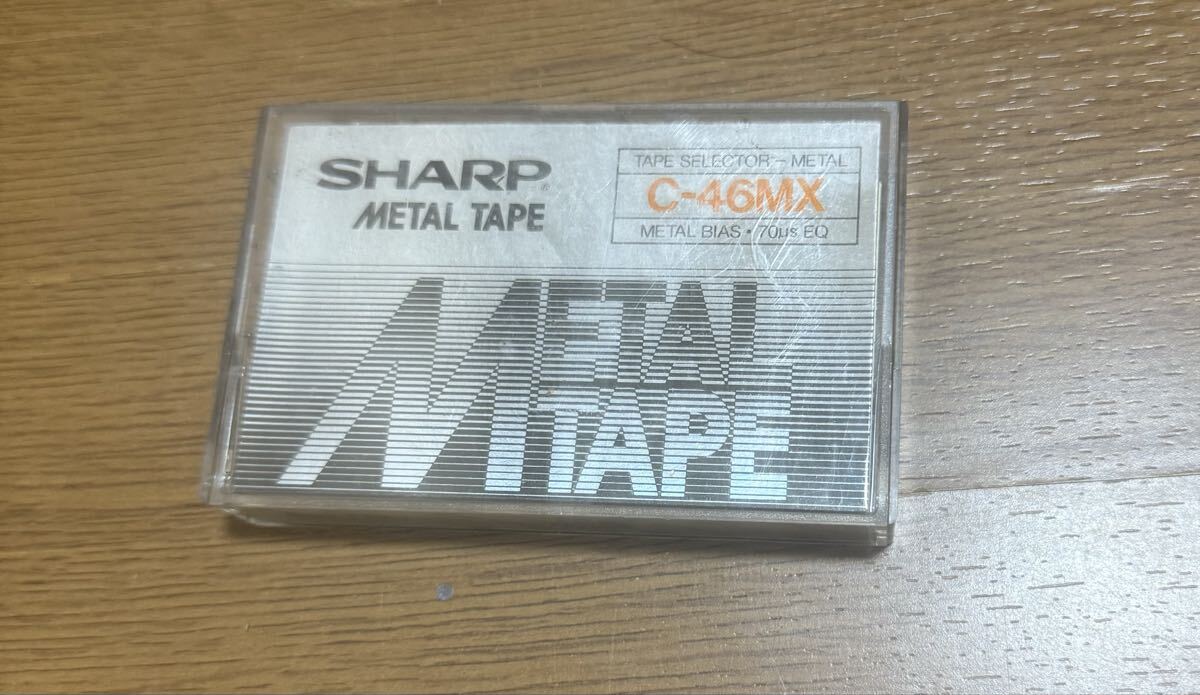SHARP/シャープ『1ビットMD/CDシステム』SD-FX200-S カセットテープ