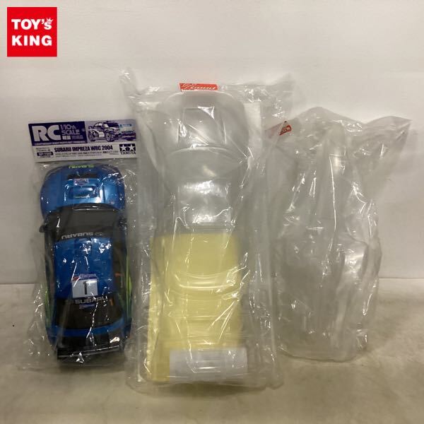 やや傷や汚れあり】タミヤ 1/10 スバル インプレッサ WRC RC ボディの