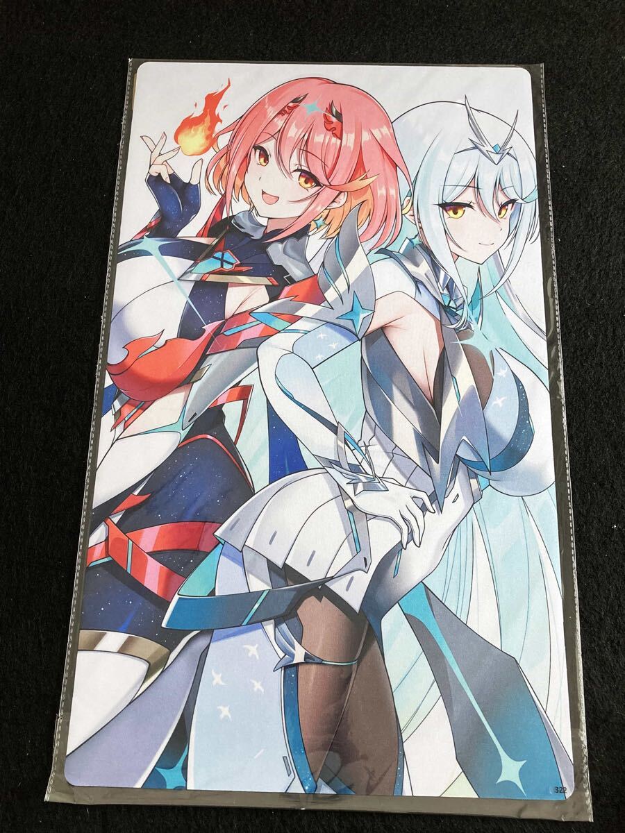 未使用】【枚数限定セール】高解像度 プレイマット ゼノブレイド2