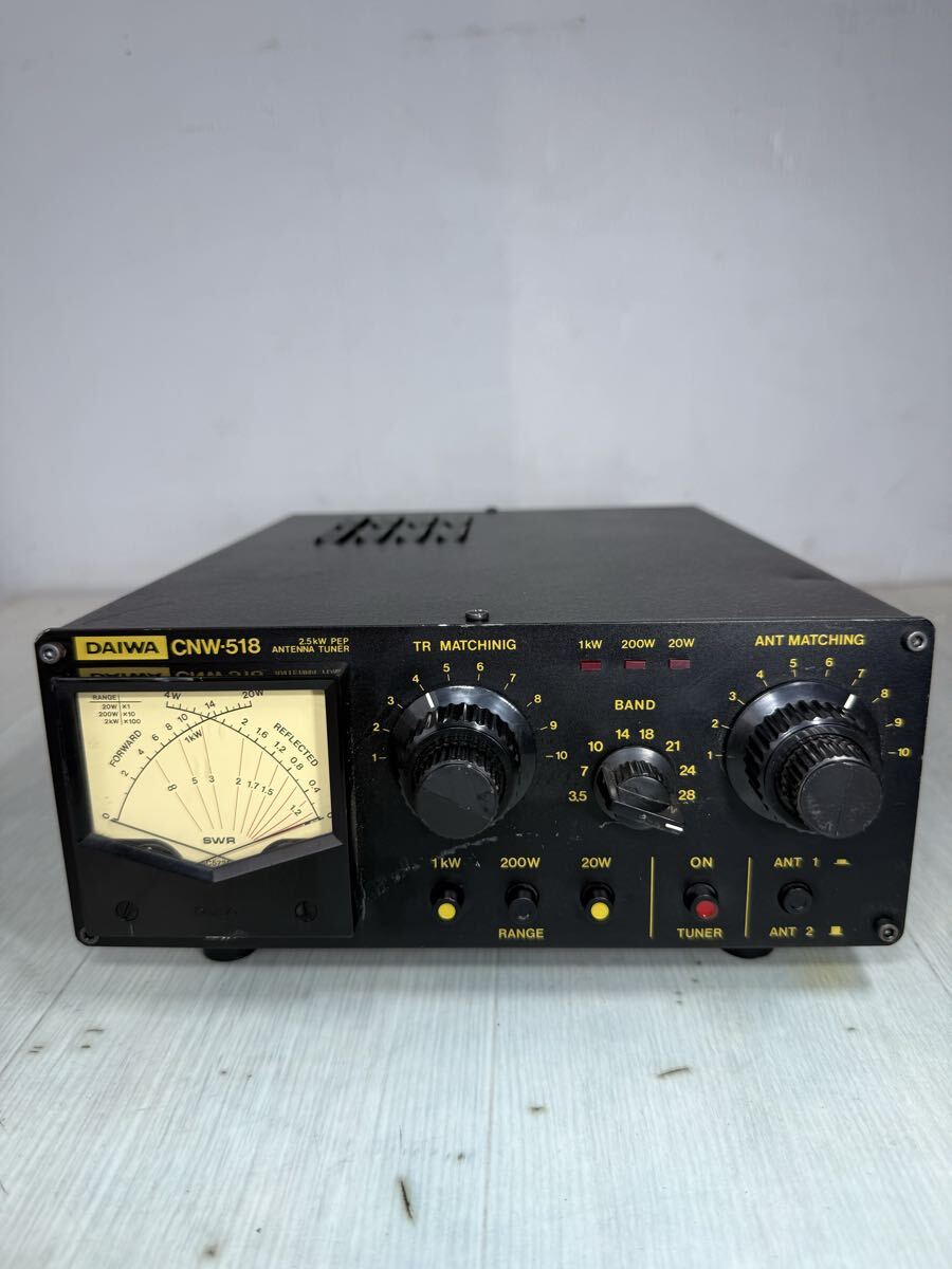 DAIWA CNW-518 2.5kW PEP ANTENNA TUNERの落札情報詳細 - Yahoo
