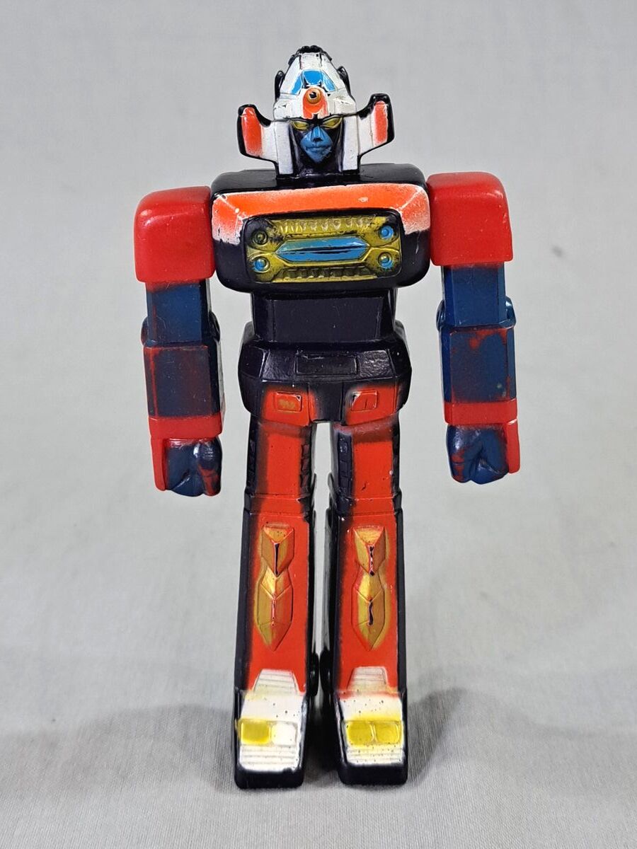昭和レトロ ポピー 戦隊 ダイナマン ソフビ 人形 セット 1983 特撮