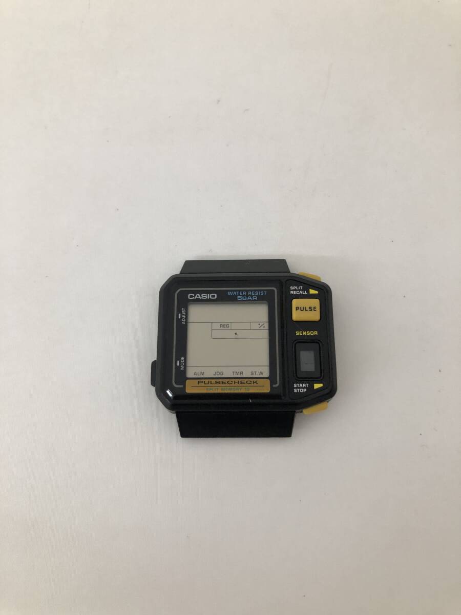 希少 CASIO カシオ PULSECHECK パルスチェック 腕時計 JP-100Wの落札