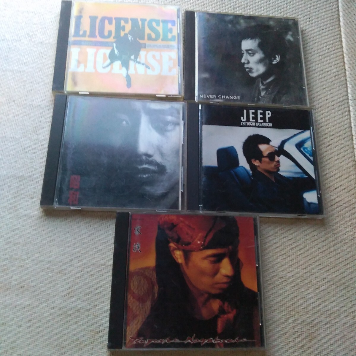 長渕剛 ポスター HOLD YOUR LAST CHANCE HUNGRY LICENSE NEVER CHANGE