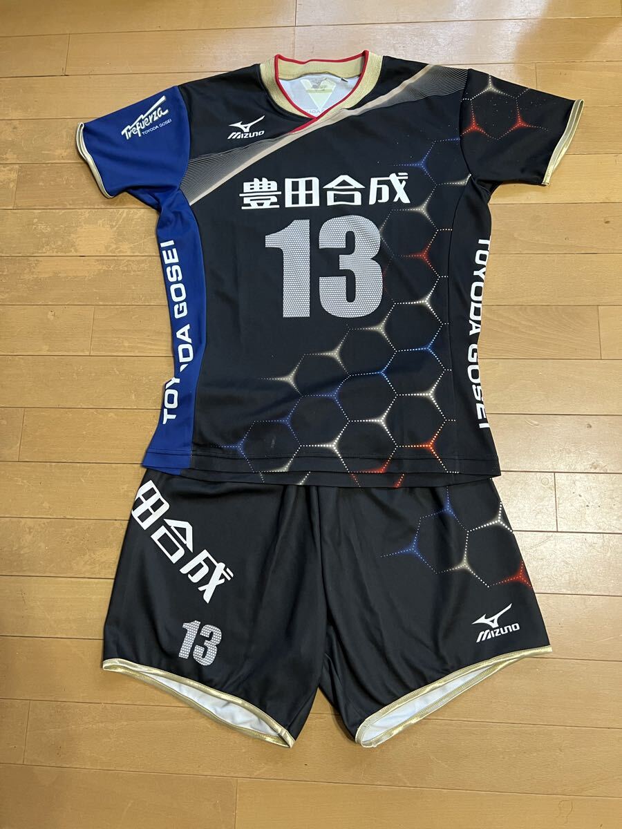 2015-16 Vリーグ 男子 細中久里寿 豊田合成トレフェルサ 直筆サイン