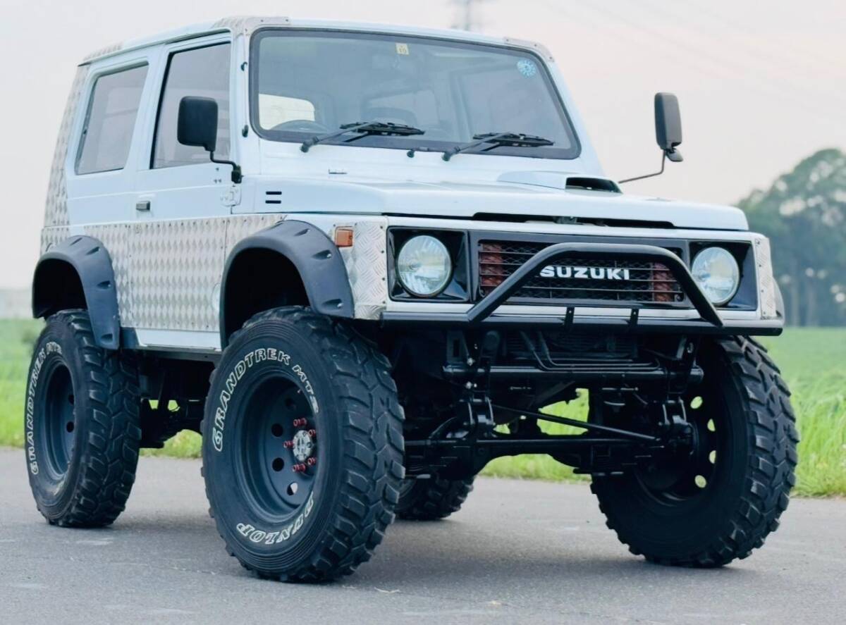 suzuki スズキ ジムニー JA11 H4年 AT オーバーフェンダー リフト