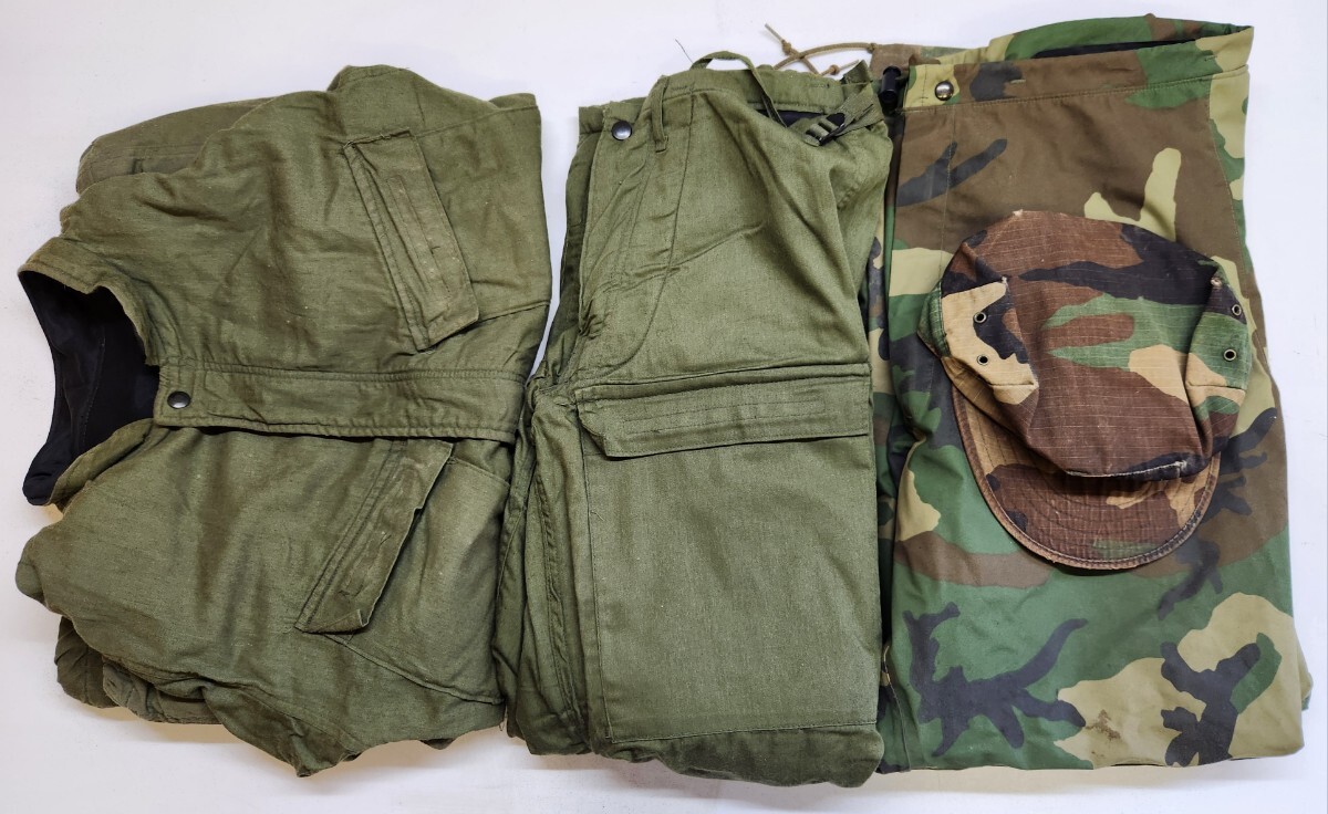 アメリカ軍 海軍NWUブルーデジタル迷彩服 上下セット ネームタグ、階級