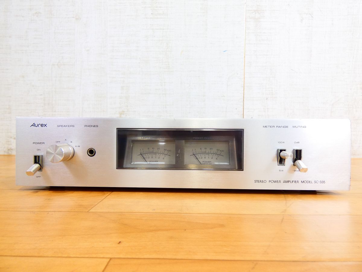 パワーアンプ AUREX SC-88 オーレックス 東芝の落札情報詳細 - Yahoo
