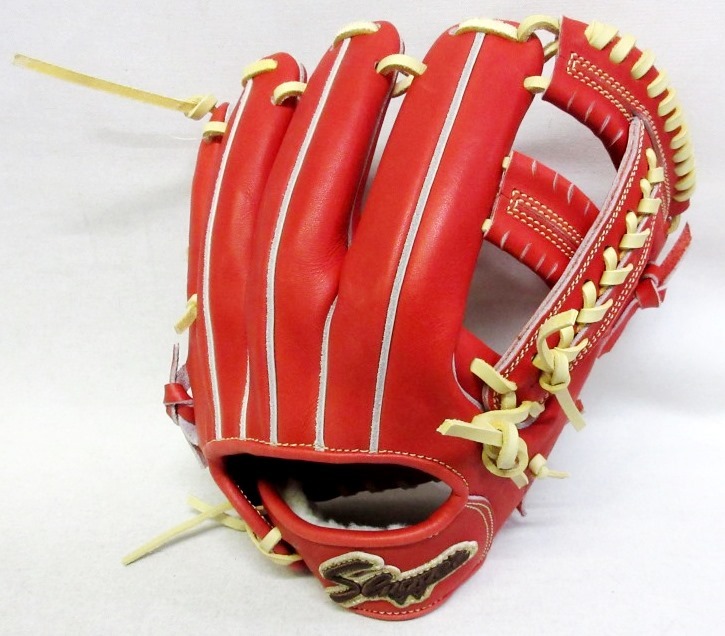 新品】湯揉み型付け済 久保田スラッガー 軟式 内野手 KSN-L7S ラベル