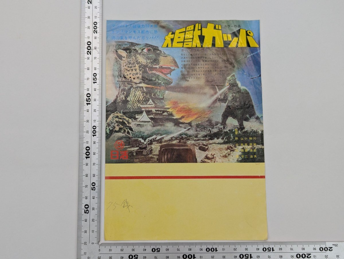 新品】【未組立】NITTO 地底怪獣 ガマロン プラモデル 完全限定復刻版